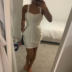 BCBG White Dress